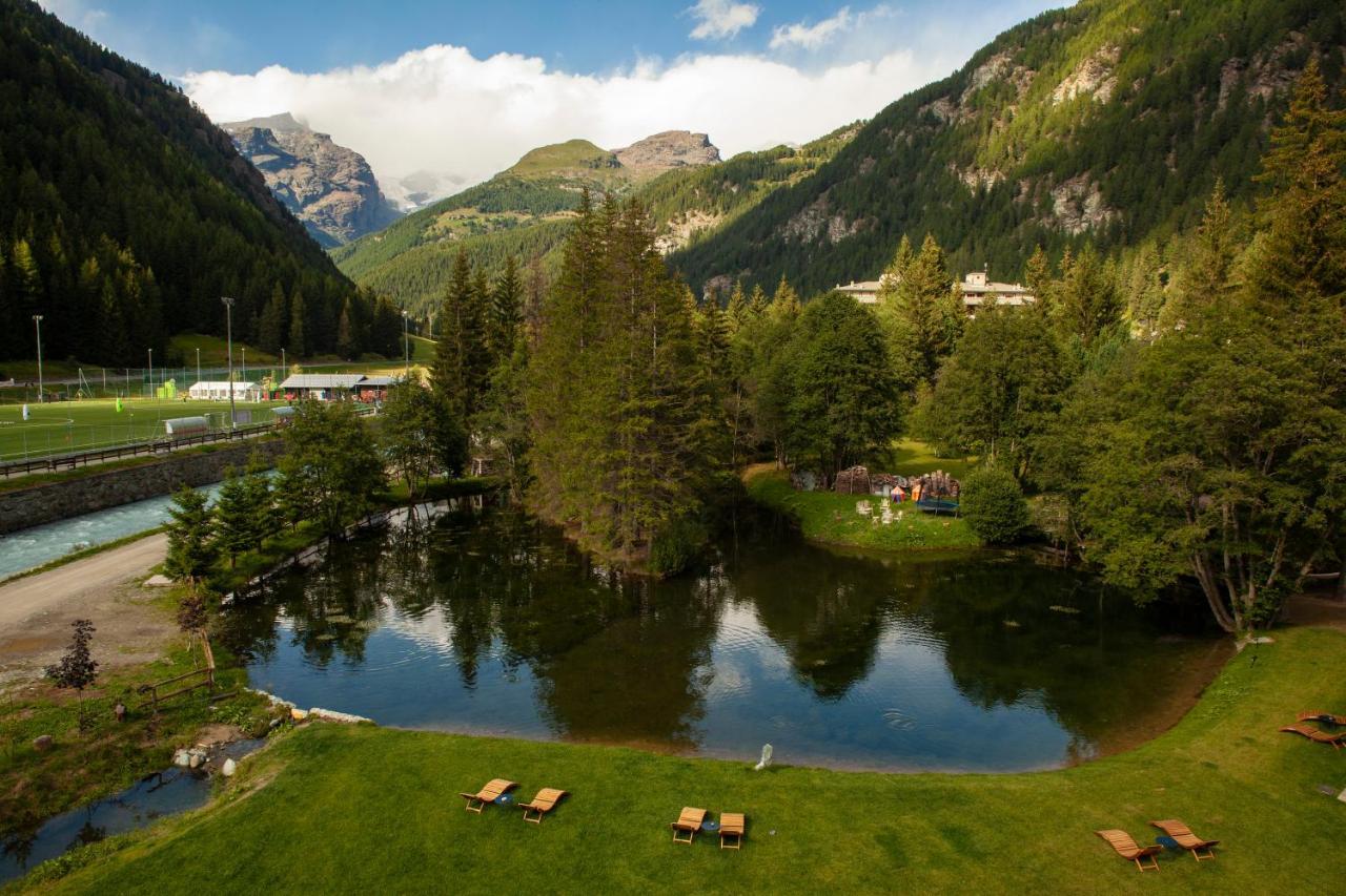 Au Charmant Petit Lac - Ecohotel Parc & Spa Champoluc Exteriér fotografie