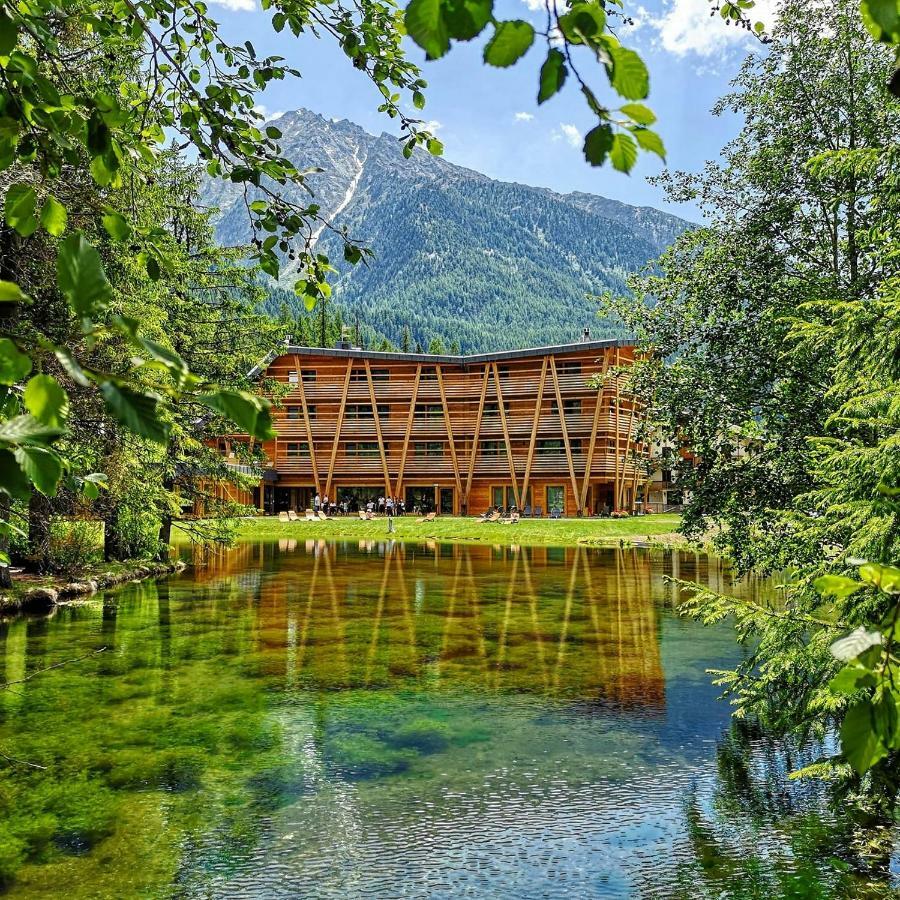 Au Charmant Petit Lac - Ecohotel Parc & Spa Champoluc Exteriér fotografie